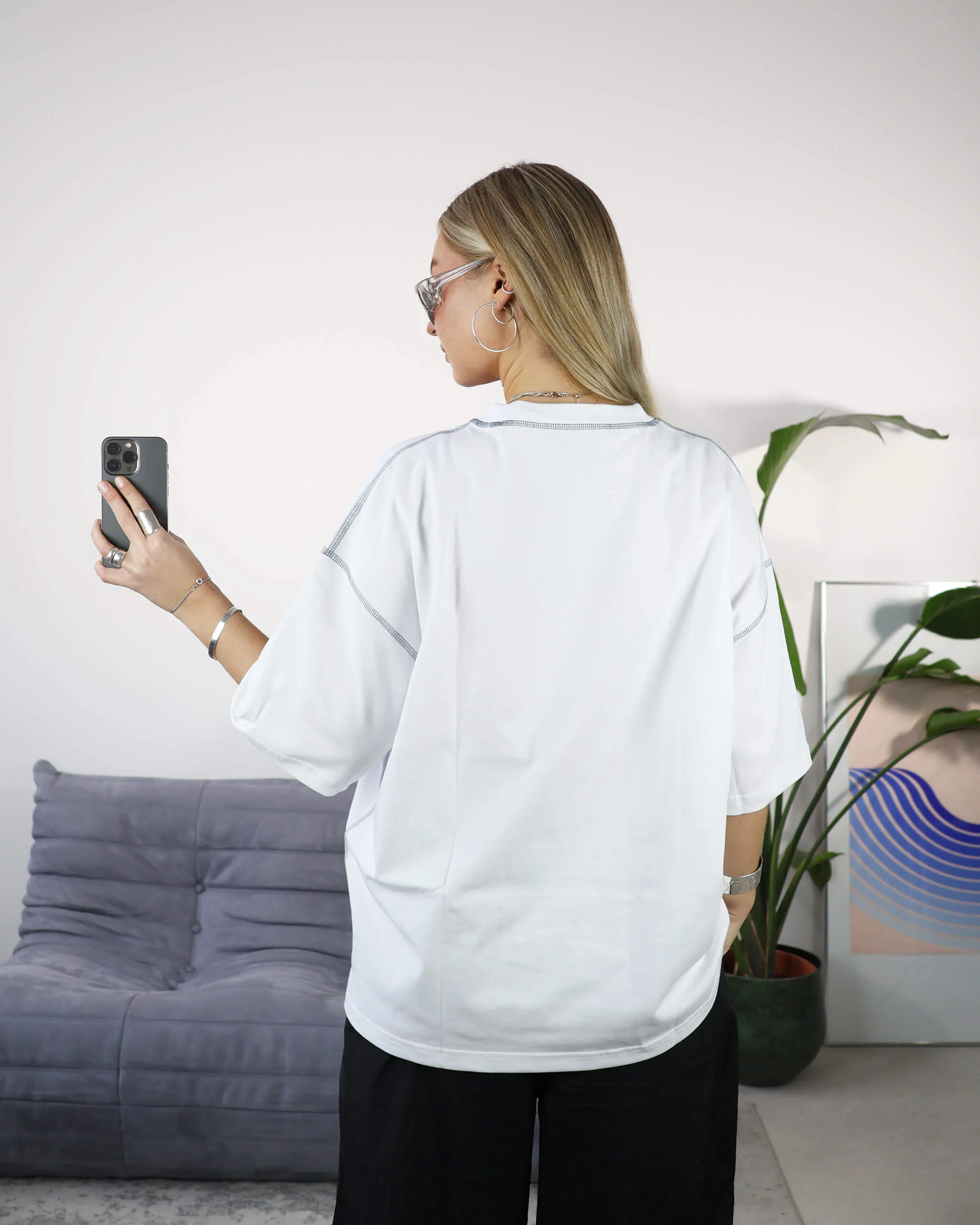 FACE TEE WHITE - Image 4