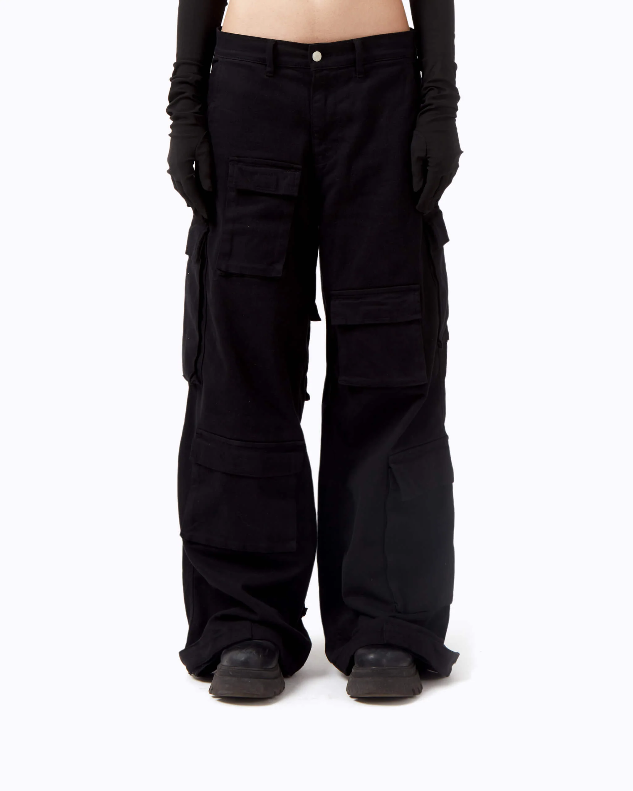 MULTI POCKET CARGO BLACK - Image 6