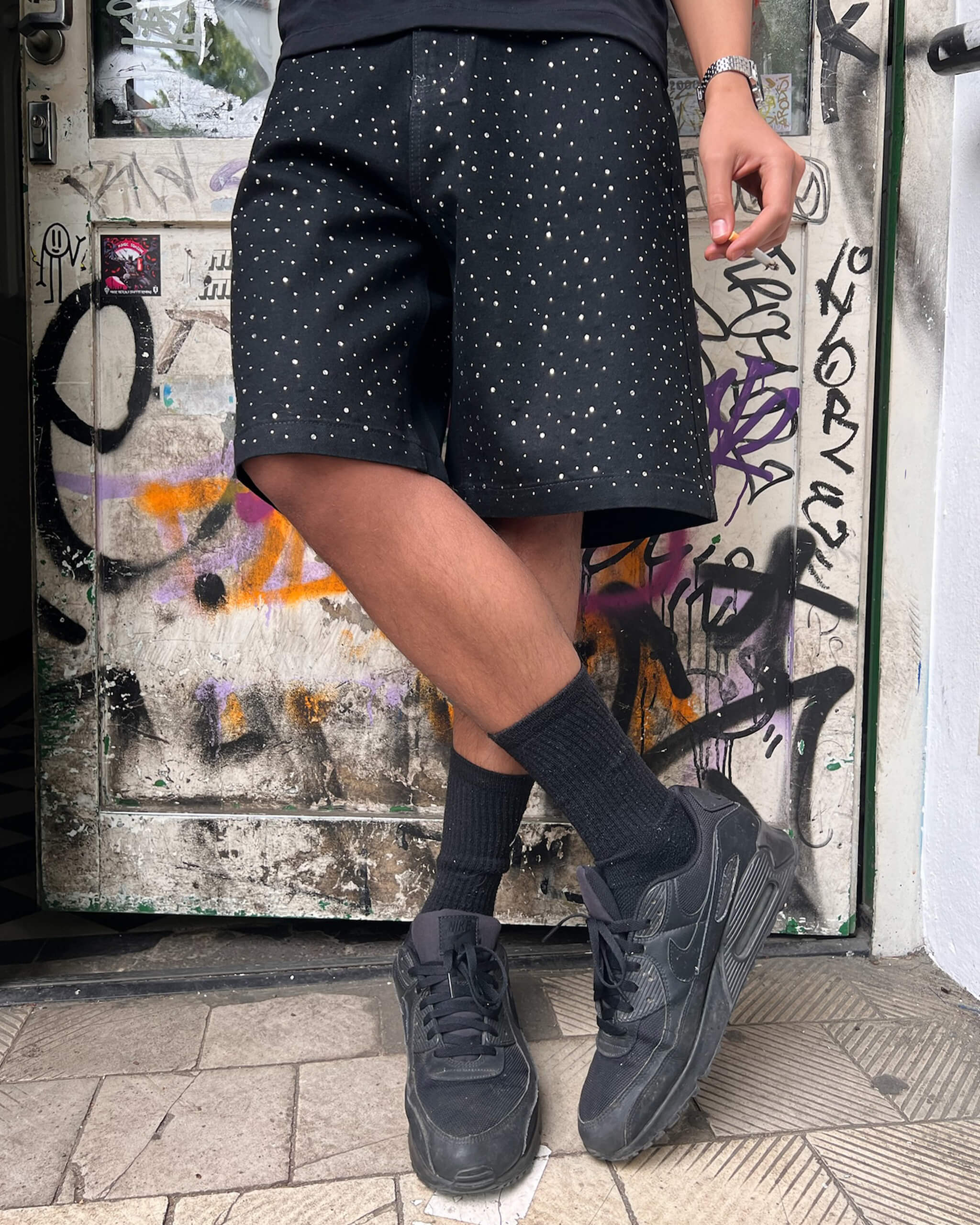 RHINESTONE JORTS - Image 3