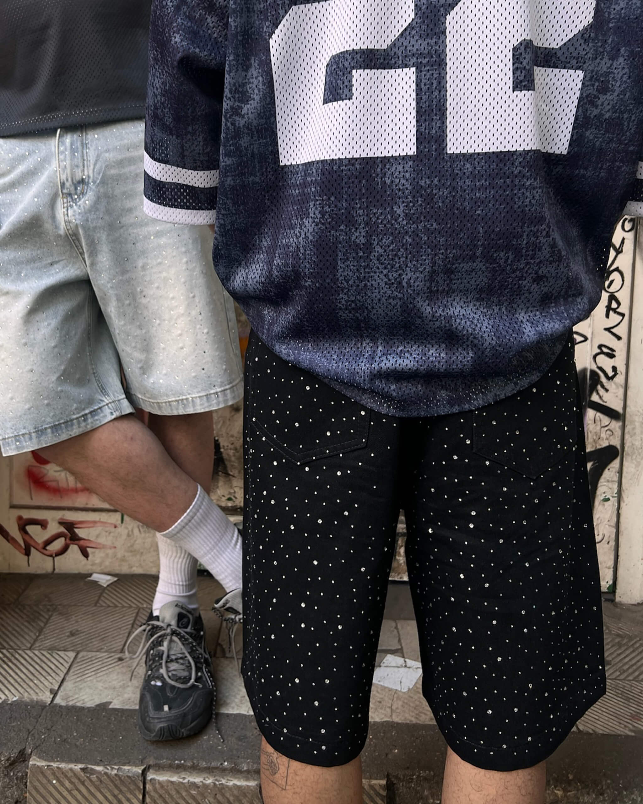 RHINESTONE JORTS - Image 6